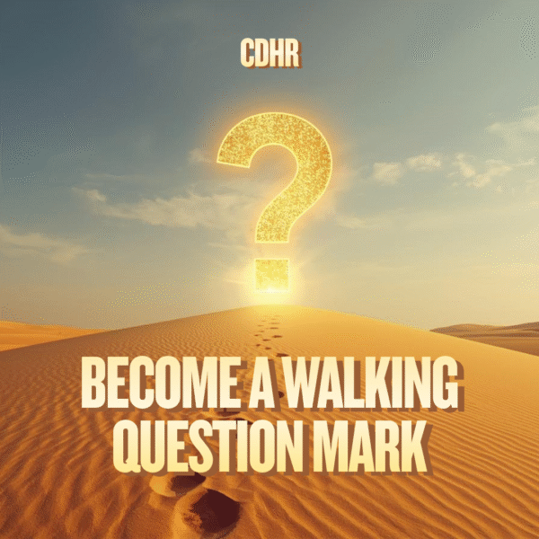 Become a Walking Question Mark   ()